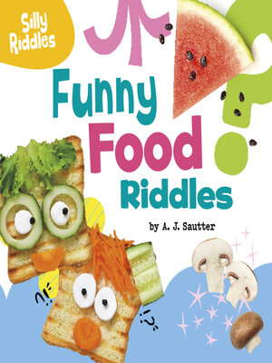 cover image of Funny Food Riddles